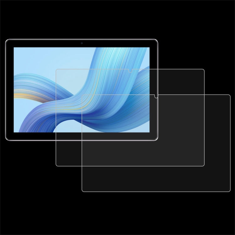 For DOOGEE T10 Pro / U10 2pcs 9H 0.3mm Explosion-proof Tempered Glass Film