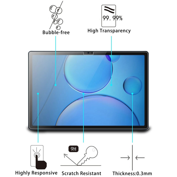For DOOGEE T10 Plus 25pcs 9H 0.3mm Explosion-proof Tempered Glass Film