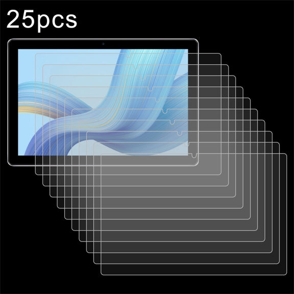 For DOOGEE T10 Pro / U10 25pcs 9H 0.3mm Explosion-proof Tempered Glass Film