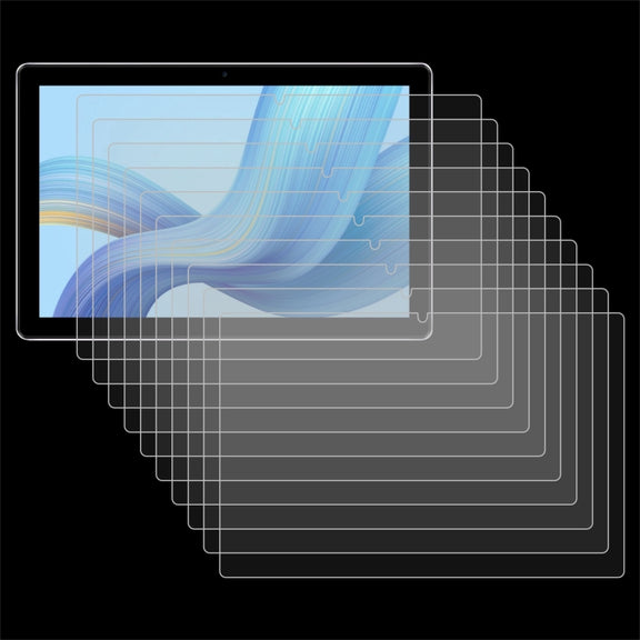 For DOOGEE T10 Pro / U10 25pcs 9H 0.3mm Explosion-proof Tempered Glass Film