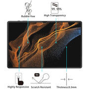 For Samsung Galaxy Tab S9 Ultra 25pcs 9H 0.3mm Explosion-proof Tempered Glass Film