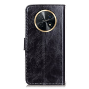 For Huawei Nova Y91 4G / Enjoy 60X Retro Crazy Horse Texture Horizontal Flip Leather Phone Case(Black)