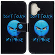 For iPhone 16 Coloured Drawing Flip Leather Phone Case(Anger) - free shipping - PMC TechLife - Order now!