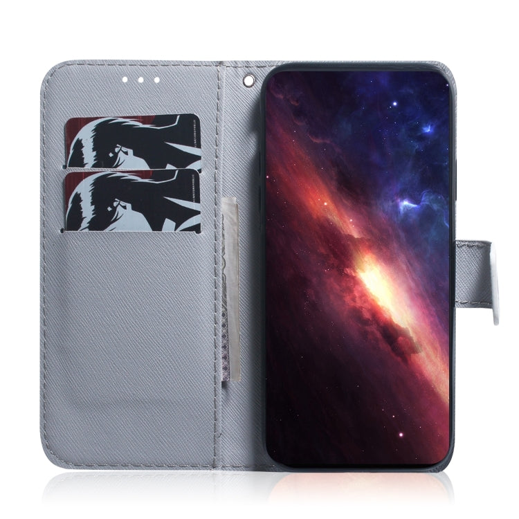 For iPhone 16 Pro Coloured Drawing Flip Leather Phone Case(Lion)