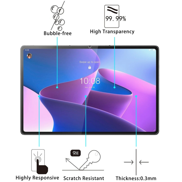 For Lenovo Tab P12 Pro 25pcs 9H 0.3mm Explosion-proof Tempered Glass Film