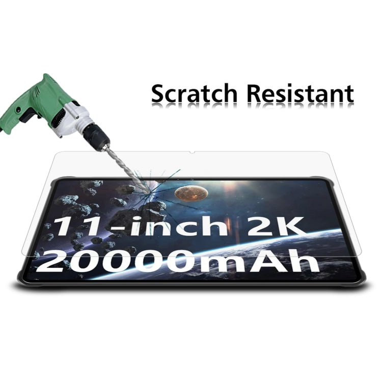 For Oukitel RT8 Tab 9H 0.3mm Explosion-proof Tempered Glass Film