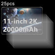 For Oukitel RT8 Tab 25pcs 9H 0.3mm Explosion-proof Tempered Glass Film - Others by PMC TechLife | Online Shopping South Africa | PMC TechLife | Buy Now Pay Later Mobicred