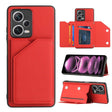 For Xiaomi Redmi Note 12 Pro 5G Skin Feel PU + TPU + PC Card Slots Phone Case(Red) - free shipping - PMC TechLife - Order now!