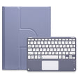 For iPad 10th Gen 10.9 2022 Square Button 360 Degree Rotatable Bluetooth Keyboard Leather Case with Touchpad(Lavender Purple) - Universal by PMC TechLife | Online Shopping South Africa | PMC TechLife