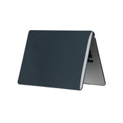 For MacBook Air 15.3 2024 A2941 (M2)/A3114 (M3) Laptop Frosted Hard Plastic Protection Case(Black)