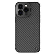 For iPhone 15 Pro Max NILLKIN Aramid Fiber MagSafe Magnetic Phone Case(Black)