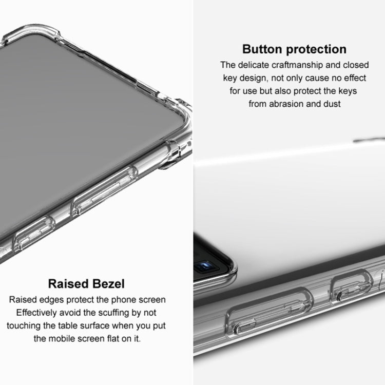 For Nothing Phone2 5G imak Shockproof Airbag TPU Phone Case(Transparent)