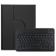 For iPad 10th Gen 10.9 2022 Square Button 360 Degree Rotatable Bluetooth Keyboard Leather Case(Black) - Universal by PMC TechLife | Online Shopping South Africa | PMC TechLife