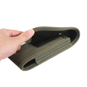For 6.7 inch and Below Phones Multifunctional Universal Vertical Nylon Fabric Waist Bag Tactical Belt Bag(Green)