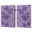 For Amazon Fire Max 11 Embossed Butterfly Pattern Leather Tablet Case(Purple) - free shipping - PMC TechLife - Order now!