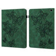 For Amazon Fire Max 11 Embossed Butterfly Pattern Leather Tablet Case(Green) - Amazon by PMC TechLife | Online Shopping South Africa | PMC TechLife | Buy Now Pay Later Mobicred