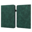 For Amazon Fire Max 11 Lace Flower Embossing Pattern Leather Tablet Case(Green) - Amazon by PMC TechLife | Online Shopping South Africa | PMC TechLife | Buy Now Pay Later Mobicred