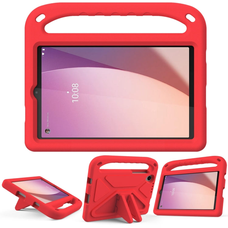 For Lenovo Tab M8 4th / 3th / 2th Gen Handle Portable EVA Shockproof Tablet Case(Red)