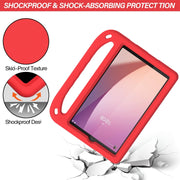 For Lenovo Tab M8 4th / 3th / 2th Gen Handle Portable EVA Shockproof Tablet Case(Red)