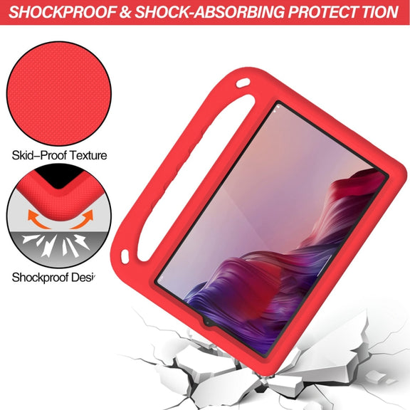 For Lenovo Tab M9 2023 Handle Portable EVA Shockproof Tablet Case(Red)