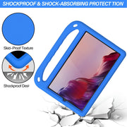 For Lenovo Tab M9 2023 Handle Portable EVA Shockproof Tablet Case(Blue)