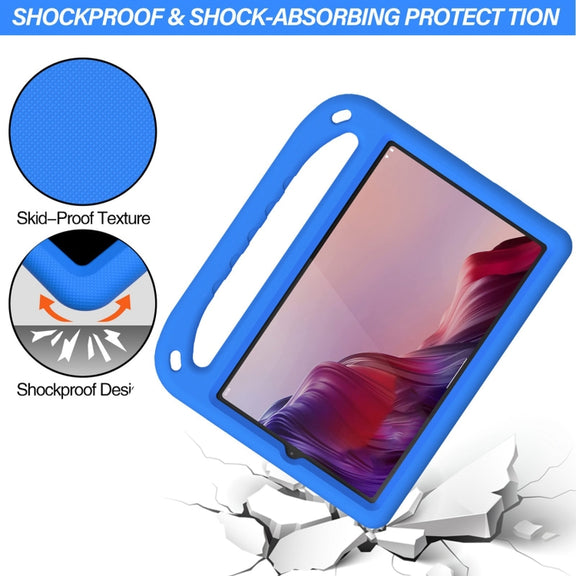 For Lenovo Tab M9 2023 Handle Portable EVA Shockproof Tablet Case(Blue)