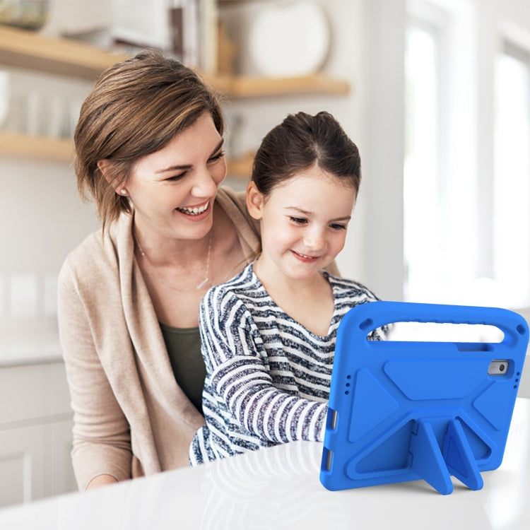 For Lenovo Tab M9 2023 Handle Portable EVA Shockproof Tablet Case(Blue)
