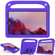 For Lenovo Tab M9 2023 Handle Portable EVA Shockproof Tablet Case(Purple)