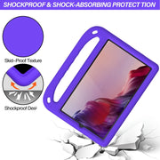 For Lenovo Tab M9 2023 Handle Portable EVA Shockproof Tablet Case(Purple)