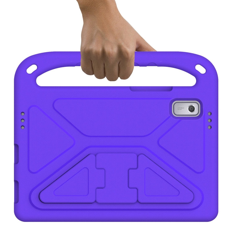 For Lenovo Tab M9 2023 Handle Portable EVA Shockproof Tablet Case(Purple)