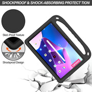 For Lenovo Pad Pro 2021 TB-J716F Handle Portable EVA Shockproof Tablet Case(Black)