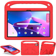 For Lenovo Pad Pro 2021 TB-J716F Handle Portable EVA Shockproof Tablet Case(Red) - Lenovo by PMC TechLife | Online Shopping South Africa | PMC TechLife | Buy Now Pay Later Mobicred