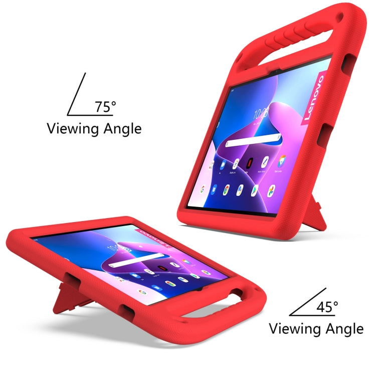 For Lenovo Pad Pro 2021 TB-J716F Handle Portable EVA Shockproof Tablet Case(Red)