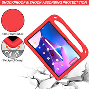 For Lenovo Pad Pro 2021 TB-J716F Handle Portable EVA Shockproof Tablet Case(Red)