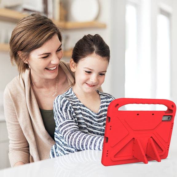 For Lenovo Pad Pro 2021 TB-J716F Handle Portable EVA Shockproof Tablet Case(Red)
