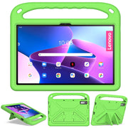 For Lenovo Pad Pro 2021 TB-J716F Handle Portable EVA Shockproof Tablet Case(Green)