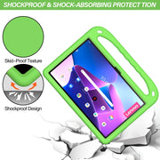 For Lenovo Pad Pro 2021 TB-J716F Handle Portable EVA Shockproof Tablet Case(Green)