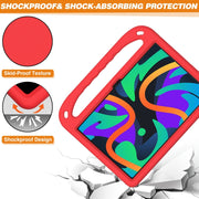 For Lenovo Tab M11/ Xiaoxin Pad 11 2024 Handle Portable EVA Shockproof Tablet Case(Red)