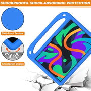For Lenovo Tab M11/ Xiaoxin Pad 11 2024 Handle Portable EVA Shockproof Tablet Case(Blue)