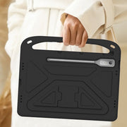 For Lenovo Tab P12 12.7 Handle Portable EVA Shockproof Tablet Case(Black)