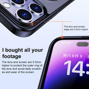 For iPhone 11 Multifunctional MagSafe Holder Phone Case(Blue)