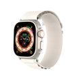 For Apple Watch Ultra 49mm DUX DUCIS GS Series Nylon Loop Watch Band(Starlight) - Watch Bands by DUX DUCIS | Online Shopping South Africa | PMC TechLife | Buy Now Pay Later Mobicred