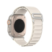For Apple Watch Ultra 49mm DUX DUCIS GS Series Nylon Loop Watch Band(Starlight)