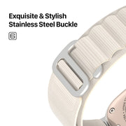 For Apple Watch Ultra 49mm DUX DUCIS GS Series Nylon Loop Watch Band(Starlight)