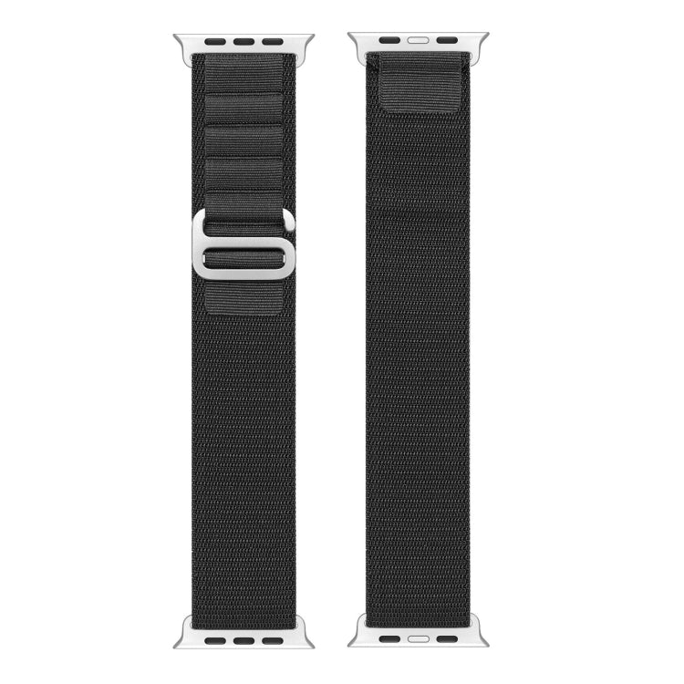 For Apple Watch SE 40mm DUX DUCIS GS Series Nylon Loop Watch Band(Black)