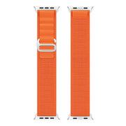 For Apple Watch SE 44mm DUX DUCIS GS Series Nylon Loop Watch Band(Orange)