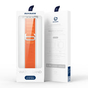 For Apple Watch 42mm DUX DUCIS GS Series Nylon Loop Watch Band(Orange)