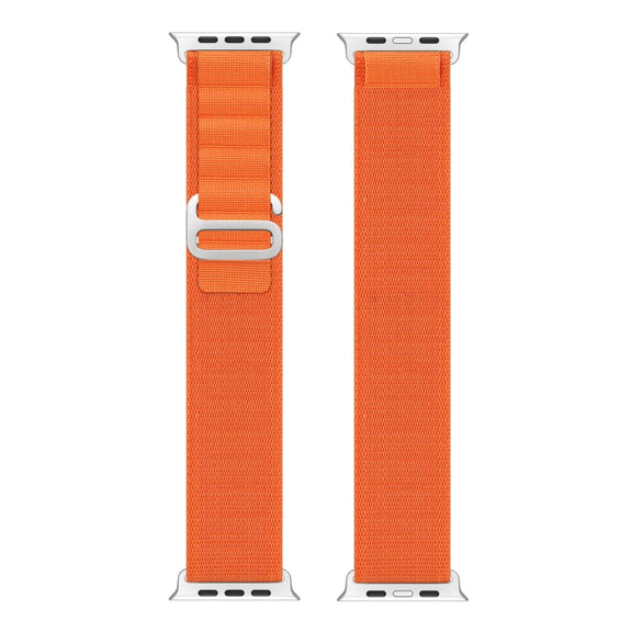 For Apple Watch 38mm DUX DUCIS GS Series Nylon Loop Watch Band(Orange)