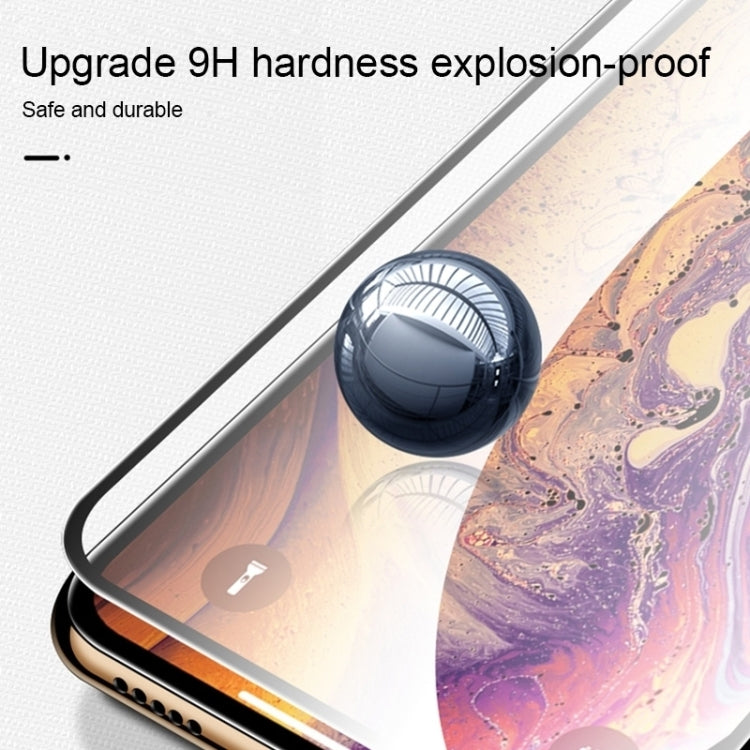 For iPhone 16 Plus High Aluminum Large Arc Full Screen Tempered Glass Film
