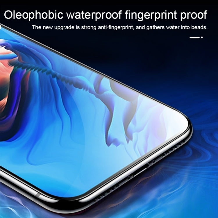For iPhone 16 Plus High Aluminum Large Arc Full Screen Tempered Glass Film
